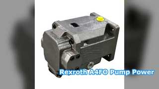 Rexroth A4FO হাইড্রোলিক পাম্প পাওয়ার