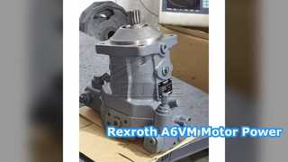 Rexroth A6VM হাইড্রোলিক মোটর শক্তি এবং কর্মক্ষমতা